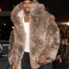 Serge Ibaka Hooded Fur Jacket