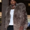 Serge Ibaka Hooded Fur Jacket