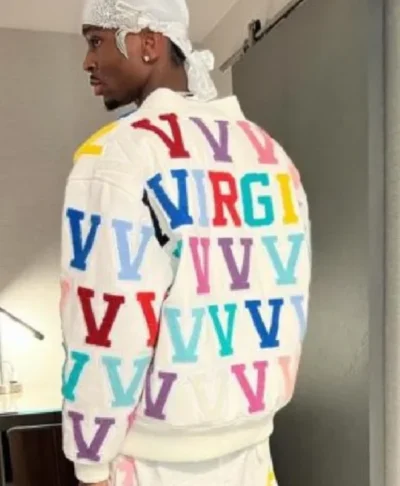 Shai Gilgeous-Alexander You Broke My Heart White Jacket