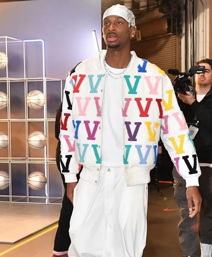 Shai Gilgeous-Alexander You Broke My Heart White Jacket