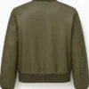Shaniqua Okwok Maigret Season 2 Green Satin Jacket