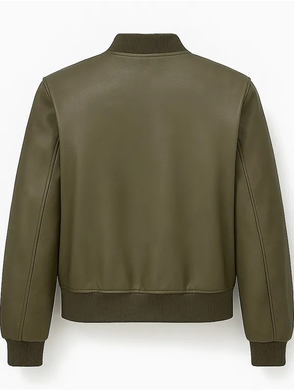 Shaniqua Okwok Maigret Season 2 Green Satin Jacket
