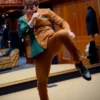 Shara Bullet Two-Tone Color-Block Suit