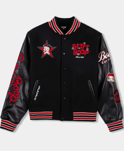 Shoe Palace x Betty Boop Varsity Jacket