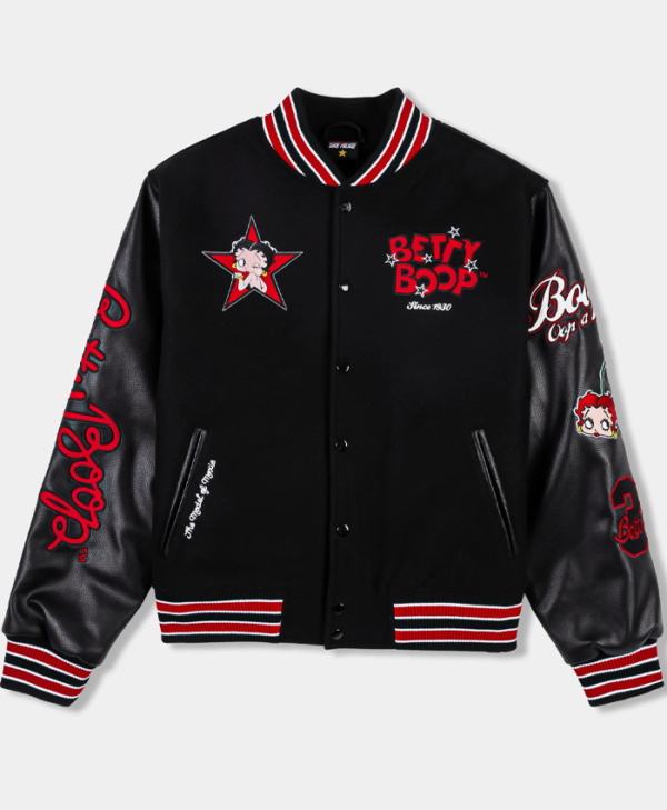 Shoe Palace x Betty Boop Varsity Jacket