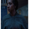 Silo S03 Camille Sims Grey Wool Bomber Jacket