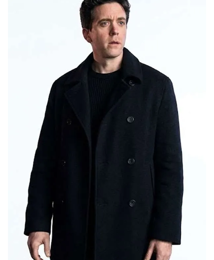 Silo S03 Daniel Keene Black Wool Coat