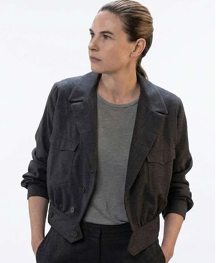 Silo S03 Juliette Nichols Grey Wool Jacket