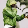 Skepta Green Rain Jacket