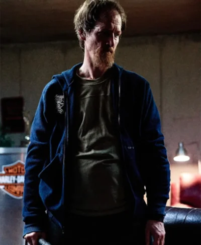 Snake Killer S01 Joen Højerslev Blue Hoodie