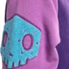 Sombra Olivia Colomar Purple Black Leather Jacket
