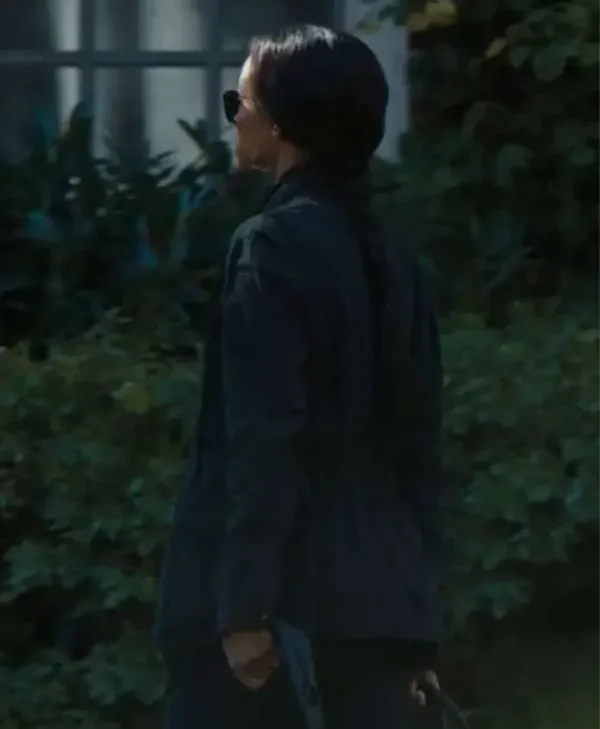Special Ops Lioness Zoe Saldana Black Jacket