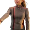 Star Trek Starfleet Academy Genesis Lythe Grey Jacket