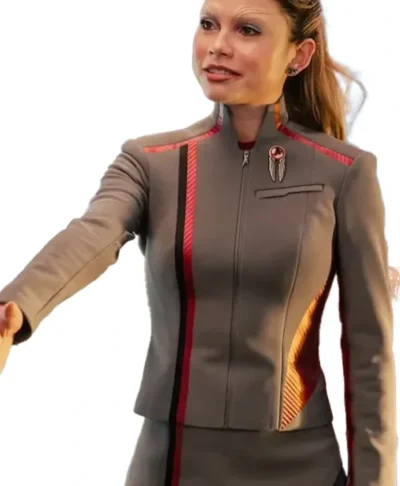 Star Trek Starfleet Academy Genesis Lythe Grey Jacket