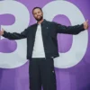 Stephen Curry 2026 China Beijing Grey Jacket