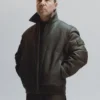 Stephen Graham Stone Island AW26 Leather Coat