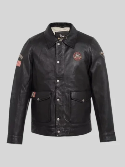 Steve Mcqueen Charlie Leather Jacket