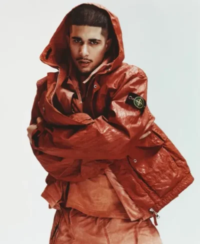 Stone Island FW26 Fakemink Orange Jacket