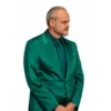 Stormen 2026 Johan Rheborg Green Satin Blazer