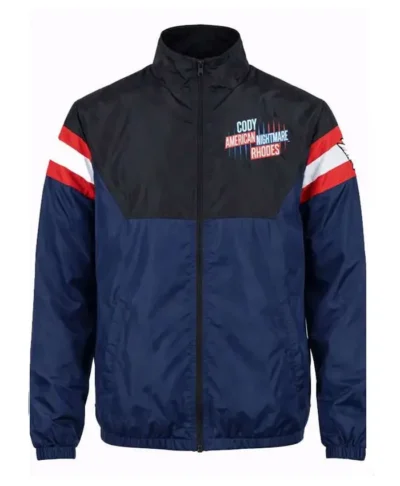 Street Fighter Cody Rhodes Neon Nightmare Windbreaker Jacket