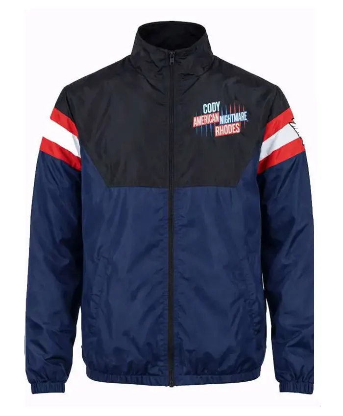 Street Fighter Cody Rhodes Neon Nightmare Windbreaker Jacket