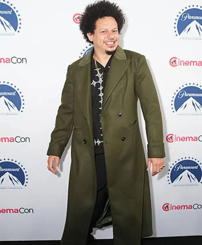 Street Fighter Eric André Green Cotton Coat