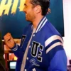 Street Fighter Event Andrew Koji Blue Letterman Jacket