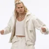 Street Fighter Noah Centineo White Jacket
