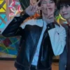 Study Group Cha Woo-min Leather Jacket