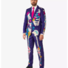 Sugar Skull Purple Suit