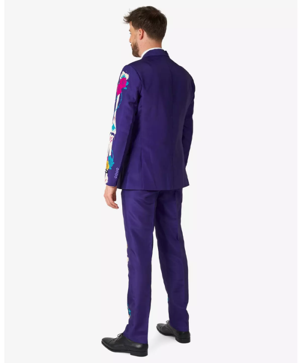 Sugar Skull Purple Suit