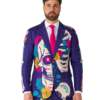 Sugar Skull Purple Suit