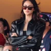 Super Bowl Eiza Gonzalez Leather Jacket