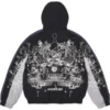 Supreme FW26 AOI Fleece Lined Black Track Jacket