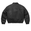 Supreme POPEYE FW26 Swarovski Studded Leather Jacket