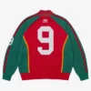 Supreme x Umbro Red and Green Zip-up Jacket