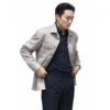 Tazza 4 2026 Byun Yo-han Beige Cotton Jacket