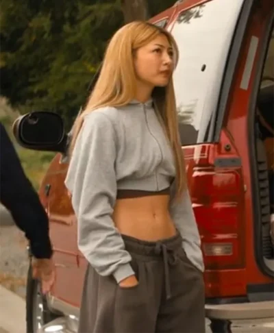 Teagan Tao Crew Girl S01 Cropped Hooded Jacket