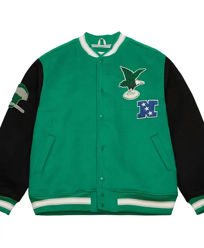 Team Legacy Philadelphia Eagles Varsity Jacket