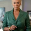 Ted Lasso S04 Hannah Waddingham Green Tie Waist Blazer