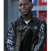 Ted Lasso S04 Toheeb Jimoh Zebra Printed Black Jacket