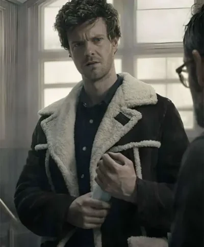 The Boys S05 Hughie Campbell Shearling Leather Jacket