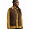 The Christophers Michaela Coel Brown Vest