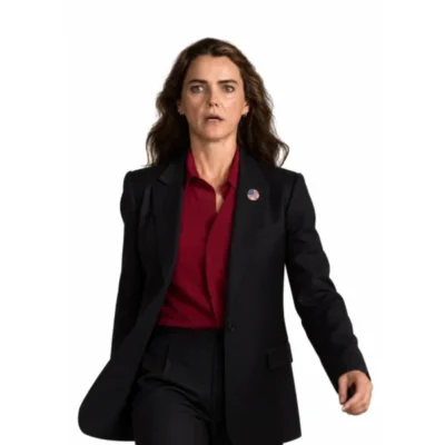The Diplomat S04 Keri Russell Black 2Piece Suit