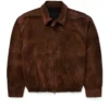 The Gentlemen S02 Benedetta Porcaroli Brown Suede Jacket