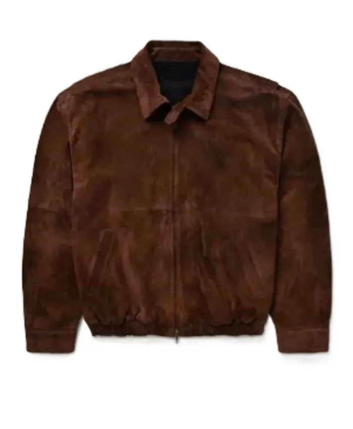 The Gentlemen S02 Benedetta Porcaroli Brown Suede Jacket