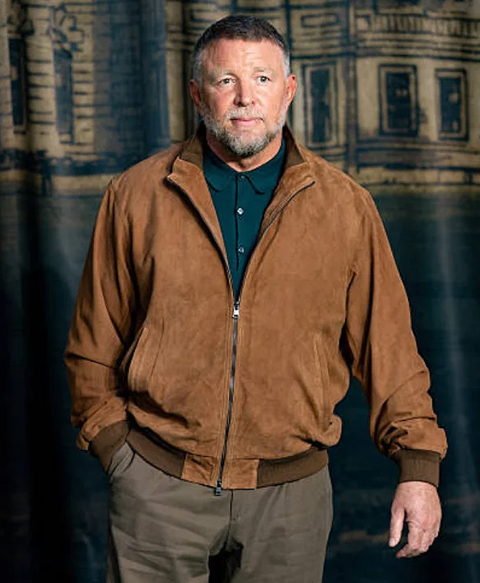 The Gentlemen S02 Guy Ritchie Brown Suede Jacket