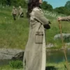 The Gentlemen S02 Susie Glass Suede Leather Shearling Coat