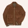 The Gentlemen S02 Tyler Conti Suede Bomber Jacket