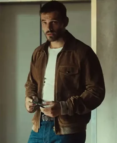 The Gentlemen S02 Tyler Conti Suede Bomber Jacket